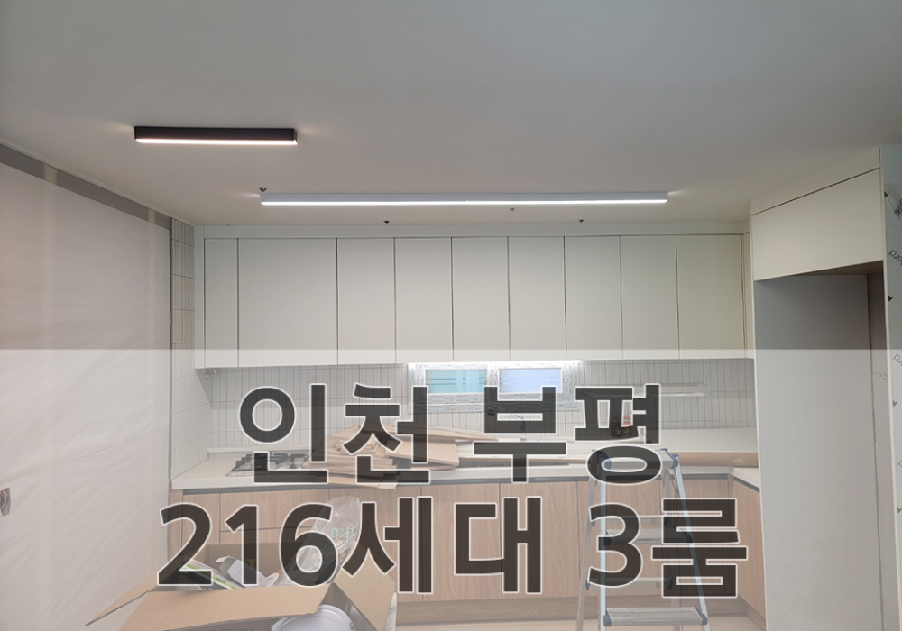 인천 부평 216세대 3룸